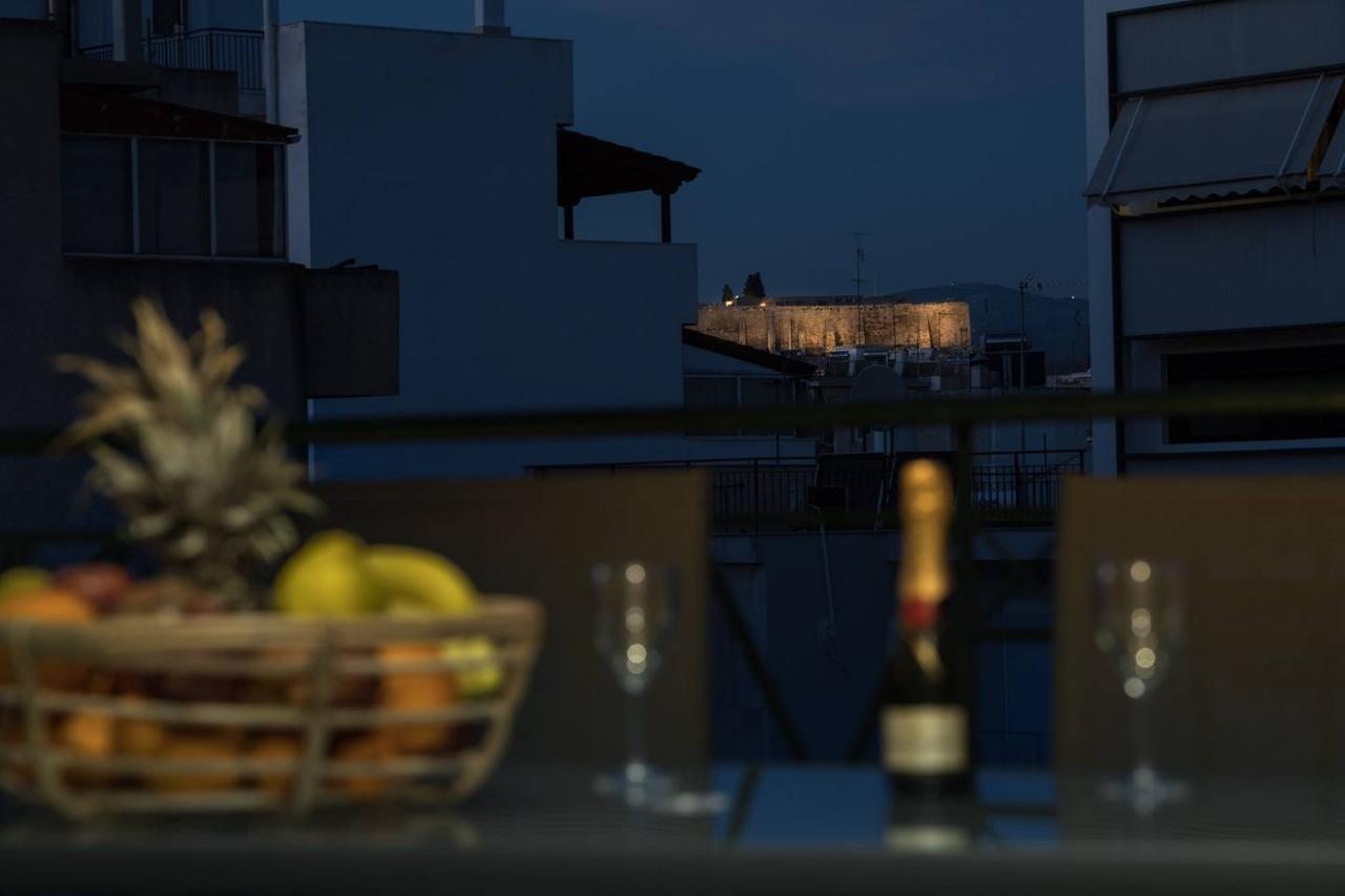 Penthouse With Acropolis View 8Ppl, 140Sqm Appartement Athene Buitenkant foto