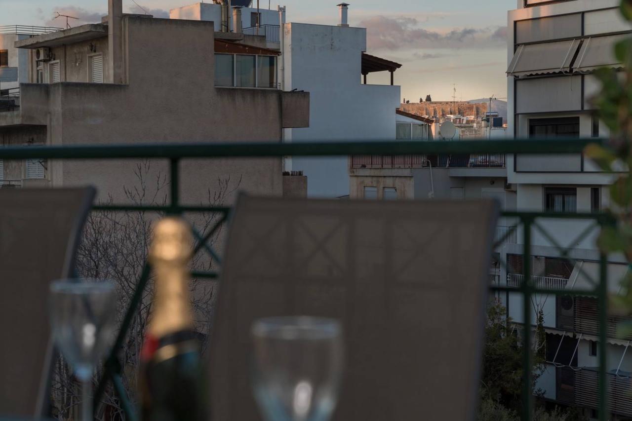 Penthouse With Acropolis View 8Ppl, 140Sqm Appartement Athene Buitenkant foto